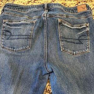 American Eagle Boyfriend Cropped Button Fly